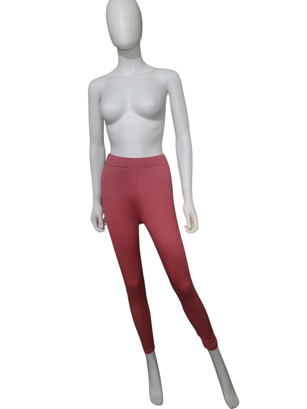 SHEIN Pink & Black Colorblock High Waist Leggings S